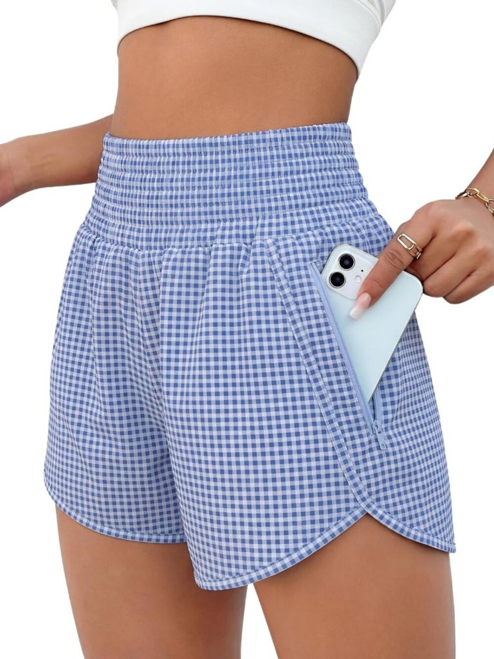 Comfy High Waisted 2.5" Athletic Shorts for Women with Pocket - Perfect for